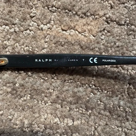 Ralph Lauren Polarized Black Sunglasses - Picture 3 of 5